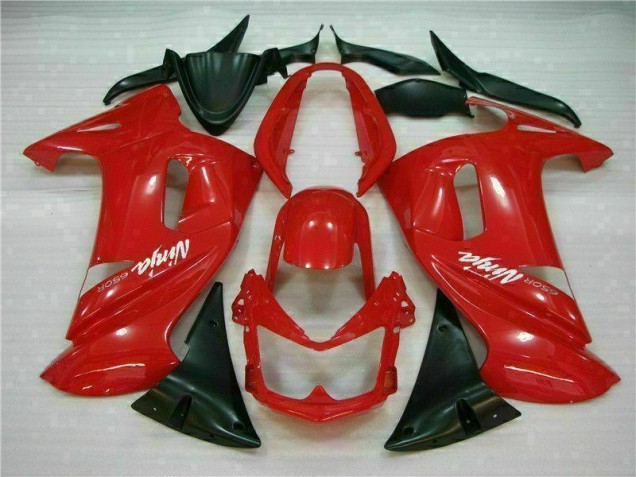 Carénage Moto EX650 06-08 - Brillant Rouge Carénage Moto EX650 06-08 - Brillant Rouge