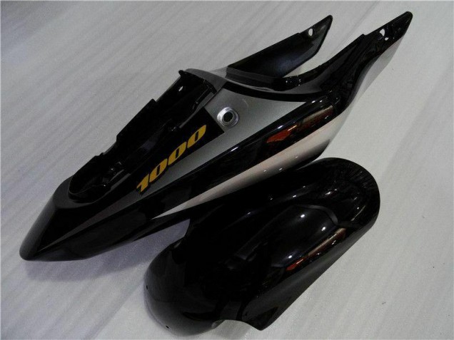 Carénage Moto GSXR 1000 K1 00-02 - Argent Noir Carénage Moto GSXR 1000 K1 00-02 - Argent Noir