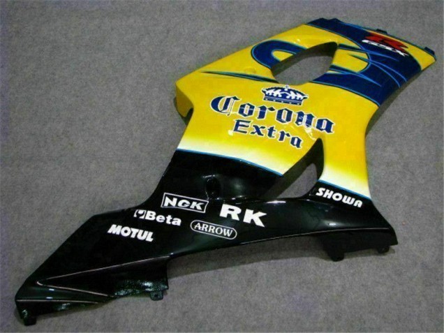 Carénage Moto GSXR 1000 K3 03-04 - Jaune Bleu