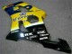 Carénage Moto GSXR 1000 K3 03-04 - Jaune Bleu