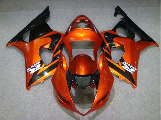 Carénage Moto GSXR 1000 K3 03-04 - Orange Noir Carénage Moto GSXR 1000 K3 03-04 - Orange Noir