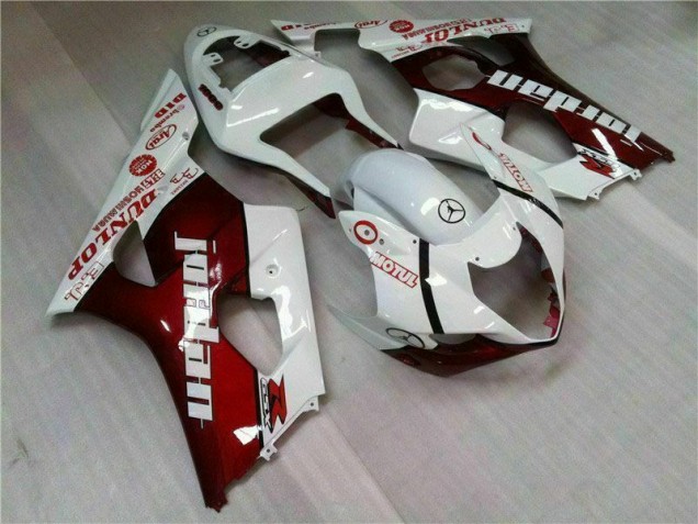 Carénage Moto GSXR 1000 K3 03-04 - Rouge Blanc Carénage Moto GSXR 1000 K3 03-04 - Rouge Blanc