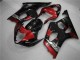 Carénage Moto GSXR 1000 K3 03-04 - Rouge Noir