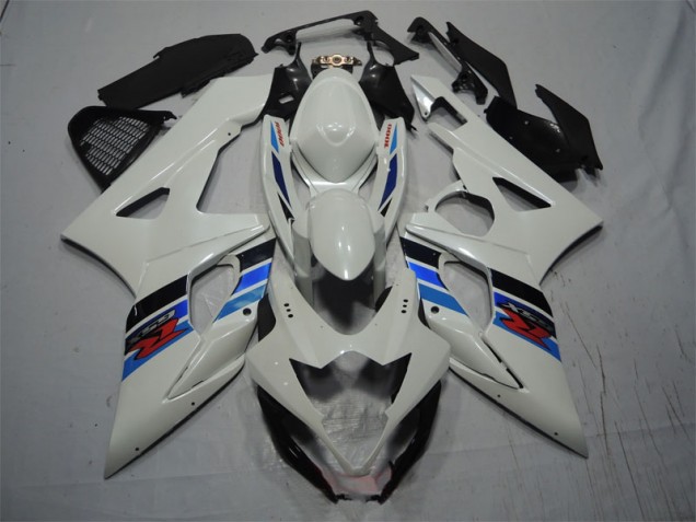 Carénage Moto GSXR 1000 K5 05-06 - Blanc Bleu Carénage Moto GSXR 1000 K5 05-06 - Blanc Bleu