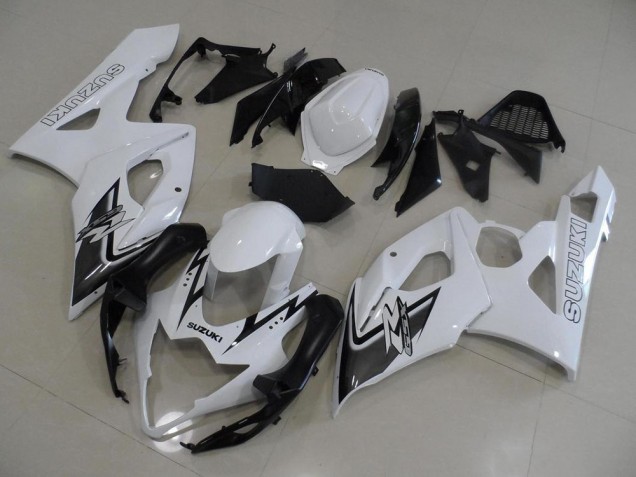 Carénage Moto GSXR 1000 K5 05-06 - Blanc et Noir Carénage Moto GSXR 1000 K5 05-06 - Blanc et Noir
