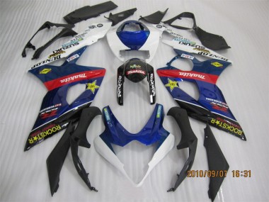Carénage Moto GSXR 1000 K5 05-06 - Bleu Noir Rockstar