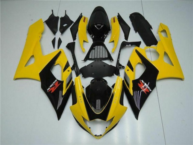 Carénage Moto GSXR 1000 K5 05-06 - Jaune Carénage Moto GSXR 1000 K5 05-06 - Jaune