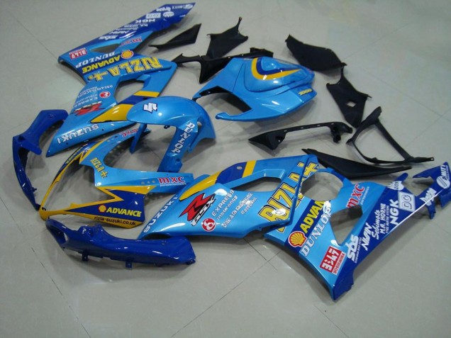Carénage Moto GSXR 1000 K5 05-06 - Light Bleu Rizla Carénage Moto GSXR 1000 K5 05-06 - Light Bleu Rizla