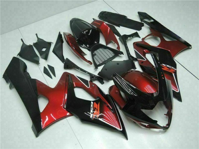 Carénage Moto GSXR 1000 K5 05-06 - Rouge Noir Carénage Moto GSXR 1000 K5 05-06 - Rouge Noir