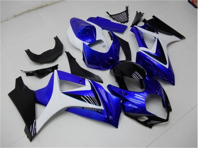 Carénage Moto GSXR 1000 K7 07-08 - Bleu Blanc Noir Carénage Moto GSXR 1000 K7 07-08 - Bleu Blanc Noir