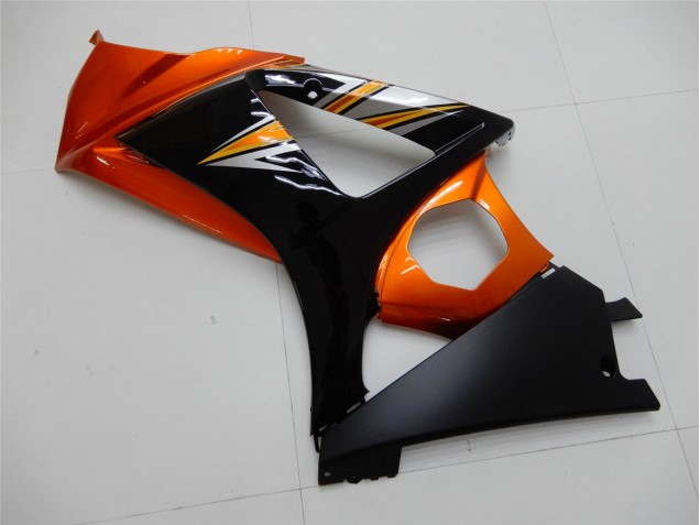 Carénage Moto GSXR 1000 K7 07-08 - Orange Noir Carénage Moto GSXR 1000 K7 07-08 - Orange Noir