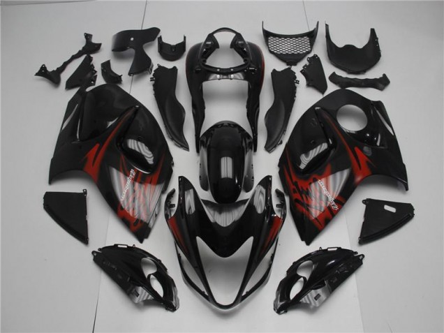 Carénage Moto GSXR 1300 Hayabusa 08-19 - Noir Rouge Carénage Moto GSXR 1300 Hayabusa 08-19 - Noir Rouge