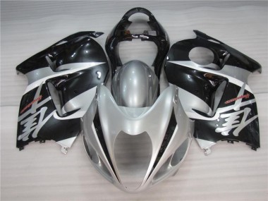Carénage Moto GSXR 1300 Hayabusa 96-07 - Argent Noir