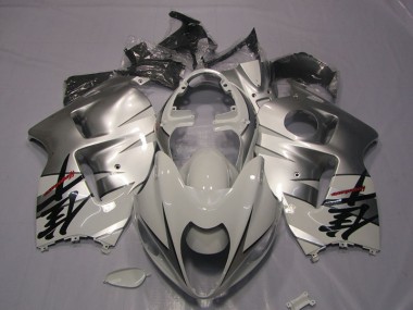 Carénage Moto GSXR 1300 Hayabusa 96-07 - Blanc Noir Décalque