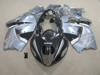 Carénage Moto GSXR 1300 Hayabusa 96-07 - Noir Argent