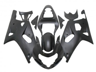 Carénage Moto GSXR 600 / 750 K1 K2 K3 01-03 - Noir Mat
