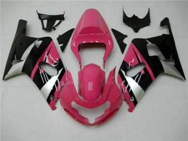 Carénage Moto GSXR 600 / 750 K1 K2 K3 01-03 - Rose Noir