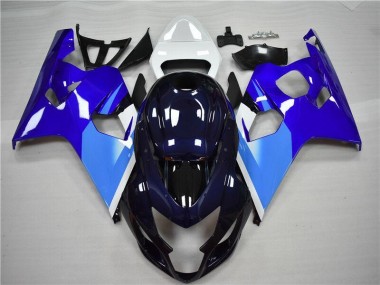 Carénage Moto GSXR 600 / 750 K4 04-05 - Bleu Blanc