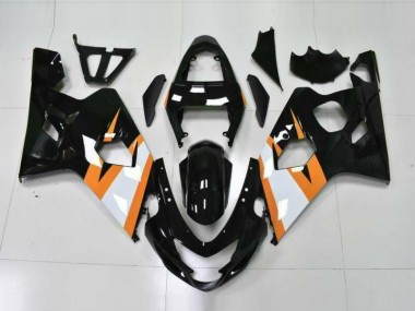 Carénage Moto GSXR 600 / 750 K4 04-05 - Orange Noir