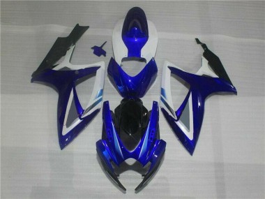 Carénage Moto GSXR 600 / 750 K6 06-07 - Bleu Blanc