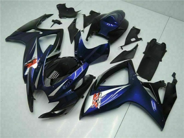 Carénage Moto GSXR 600 / 750 K6 06-07 - Noir Bleu Carénage Moto GSXR 600 / 750 K6 06-07 - Noir Bleu