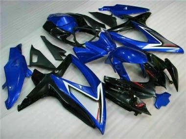 Carénage Moto GSXR 600 / 750 K8 08-10 - Bleu Noir