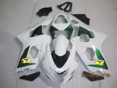 Carénage Moto GSXR 600 K4 04-05 - Blanc Vert