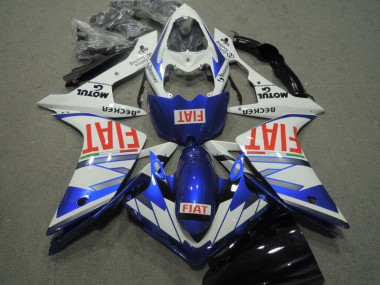 Carénage Moto R1 07-08 - Bleu Blanc Rouge Fiat