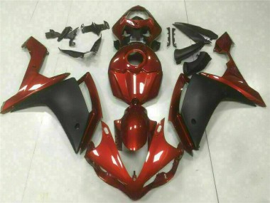 Carénage Moto R1 07-08 - Rouge Noir