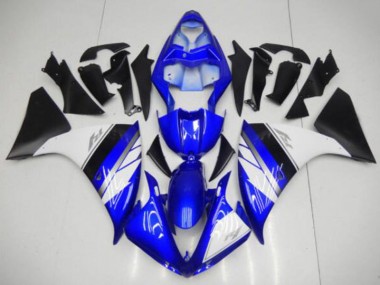 Carénage Moto R1 09-11 - Bleu Blanc Noir