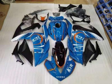 Carénage Moto R3 15-22 - Bleu et Blanc