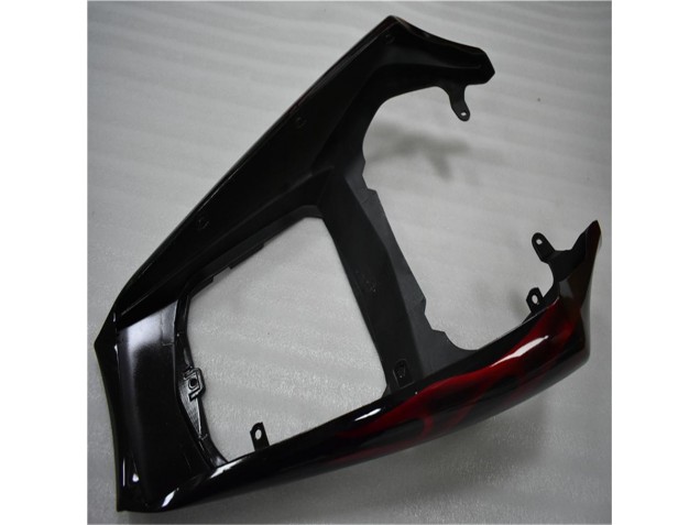 Carénage Moto R6 03-05 - Noir Rouge Flamme Carénage Moto R6 03-05 - Noir Rouge Flamme