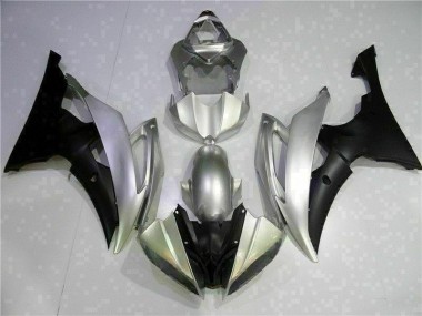 Carénage Moto R6 08-16 - Argent Noir