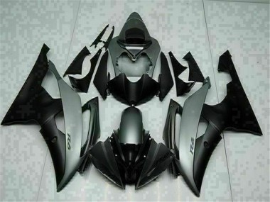Carénage Moto R6 08-16 - Gris Noir