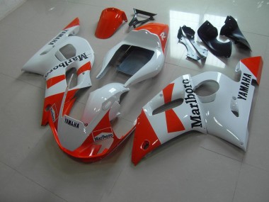 Carénage Moto R6 98-02 - Blanc Rouge Marlboro
