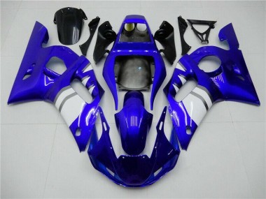 Carénage Moto R6 98-02 - Bleu Blanc