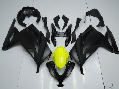 Carénage Moto ZX 300R 13-16 - Noir Jaune