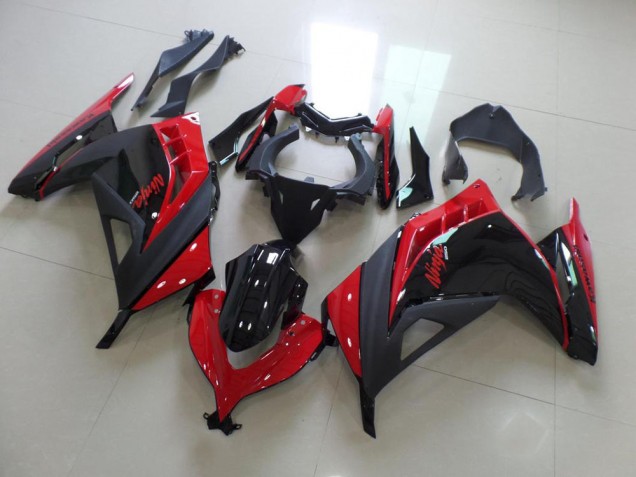 Carénage Moto ZX 300R 13-16 - Rouge Noir Carénage Moto ZX 300R 13-16 - Rouge Noir