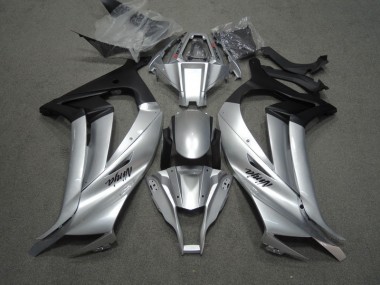 Carénage Moto ZX10R 11-15 - Argent Noir Ninja