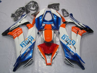 Carénage Moto ZX10R 11-15 - Bleu Orange