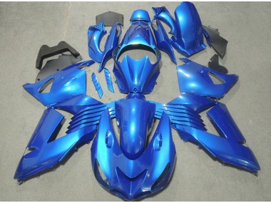 Carénage Moto ZX14R ZZR 1400 06-11 - Bleu