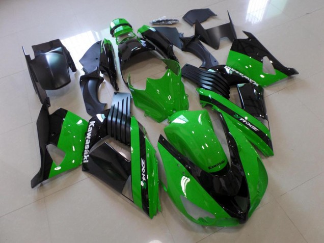 Carénage Moto ZX14R ZZR 1400 06-11 - Vert et Noir Carénage Moto ZX14R ZZR 1400 06-11 - Vert et Noir
