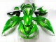 Carénage Moto ZX14R ZZR 1400 12-21 - Vert Noir Carénage Moto ZX14R ZZR 1400 12-21 - Vert Noir