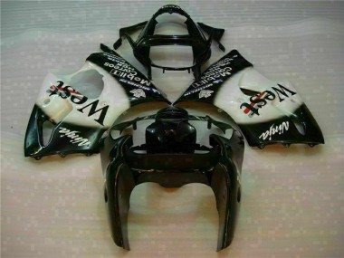 Carénage Moto ZX6R 00-02 - Noir West Ninja