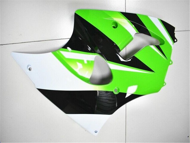 Carénage Moto ZX6R 00-02 - Vert Blanc Noir Carénage Moto ZX6R 00-02 - Vert Blanc Noir