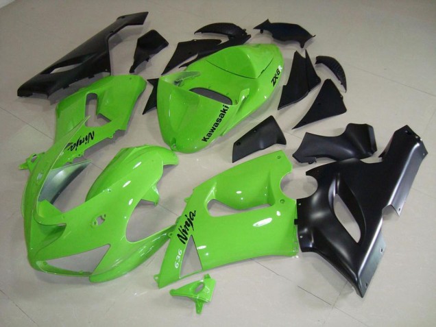 Carénage Moto ZX6R 05-06 - Lime Vert Carénage Moto ZX6R 05-06 - Lime Vert