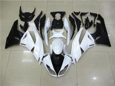 Carénage Moto ZX6R 09-12 - Blanc