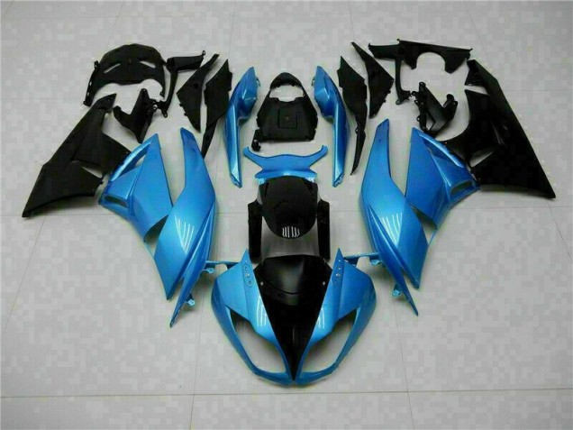 Carénage Moto ZX6R 09-12 - Bleu Noir Carénage Moto ZX6R 09-12 - Bleu Noir