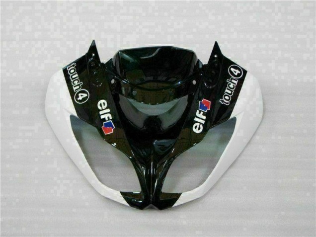 Carénage Moto ZX6R 09-12 - Noir Blanc 3M Touch4 Carénage Moto ZX6R 09-12 - Noir Blanc 3M Touch4