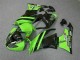 Carénage Moto ZX6R 09-12 - Noir Vert 3M Touch4 Carénage Moto ZX6R 09-12 - Noir Vert 3M Touch4